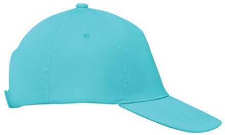 Buzz 5 paneel baseball cap - maat One size Blauw