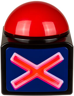 Buzzer drukknop - 13 x 11 cm - spel knop - buzzer / tv show knop