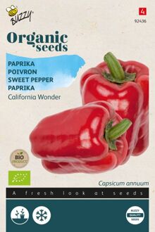 Buzzy® Organic Paprika California Wonder (BIO)