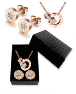 BVL set - maat One size Roségoud