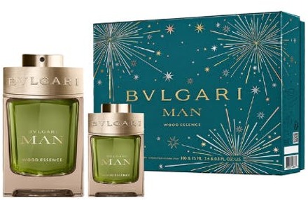 Bvlgari Geschenkset Bvlgari Man Wood Essence Gift Set 100 ml + 15 ml