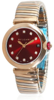 Bvlgari Stainless Steel watches Bvlgari , Red , Unisex - ONE Size