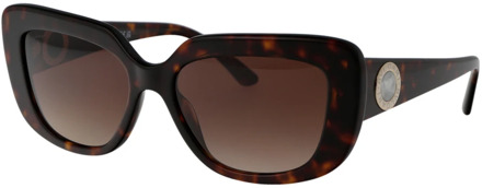 Bvlgari Stijlvolle zonnebril met model 0Bv8261 Bvlgari , Brown , Dames - 55 MM