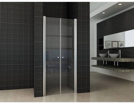 BWS Nisdeur met Pendeldeuren 80x200 cm 6mm NANO coating