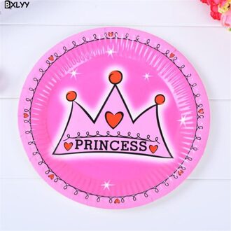 BXLYY 7 Inch Dikke Verjaardag Papier Plaat Wegwerp Taart Plaat Kinderen Verjaardagsfeestje Benodigdheden Bruiloft Decoratie Baby Shower.7z 5