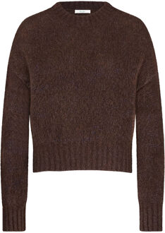 BY-BAR Mohair trui met lurex Sonny  bruin - XS,S,L,