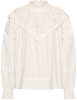BY-BAR Top met opengewerkte details Bowie  naturel - XS,S,M,L,XL,