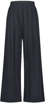 BY-BAR Viscose stretch broek Benji  donkerblauw