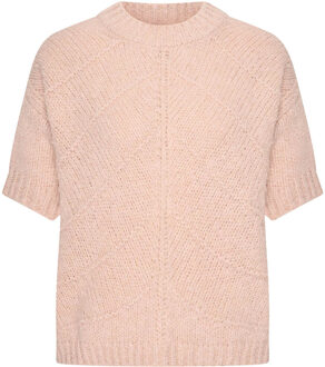 BY-BAR Zachte trui Vic  roze - XS,S,M,L,