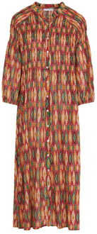 BY-BAR Zomer Ikat Jurk By-Bar , Multicolor , Dames - L,M,S