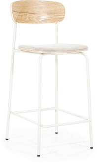 BY-Boo Barkruk 'Skola' kleur Beige (zithoogte 67cm)