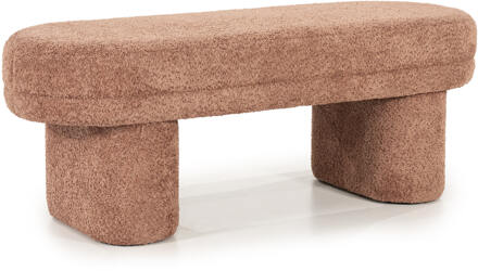 BY-Boo Halbank 'Rama' Bouclé, 120cm, kleur Oud Roze