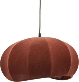 BY-Boo Hanglamp 'Vinta' Katoen, kleur Burgundy