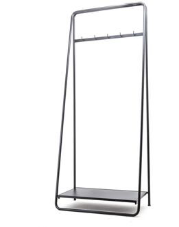 BY-Boo kapstok c. rack 196 x 79 x 45 Zwart