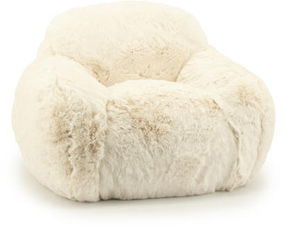 BY-Boo Kinderfauteuil 'Hug' Fluffy, kleur Beige