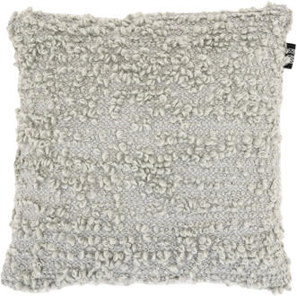 BY-Boo Kussen 'Loop' 45 x 45cm, kleur Grijs - 45 x 45 cm