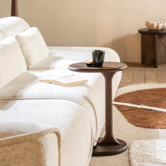 BY-Boo Laptoptafel 'Fenix' Mangohout, 40 x 30cm, kleur Bruin