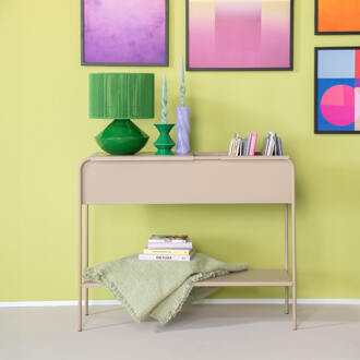 BY-Boo Sidetable 'Sera' 95cm, kleur Taupe