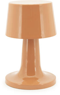 BY-Boo Tafellamp 'Alvo' 35cm hoog, kleur Terracotta