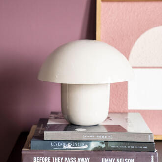 BY-Boo Tafellamp 'Toad' 27cm hoog, kleur Beige