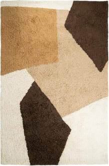 BY-Boo Vloerkleed 'Navaro' Wol, 190 x 290cm Veelkleurig - 190 x 290 cm