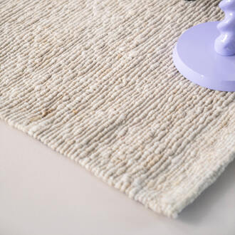 BY-Boo Vloerkleed 'Takara' 290 x 390cm, kleur Ivory Wit - 290 x 390 cm