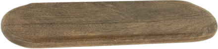BY-Boo Wandplank 'Tre' 49cm, kleur Bruin - 49 cm
