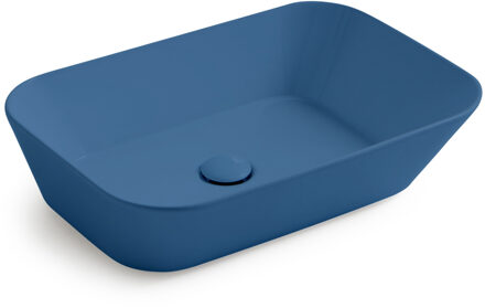 By Goof Waskom By Goof Mees Design Opbouw Wastafel Rechthoek 60x42 cm Mat Blauw