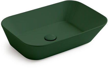 By Goof Waskom By Goof Mees Design Opbouw Wastafel Rechthoek 60x42 cm Mat Groen