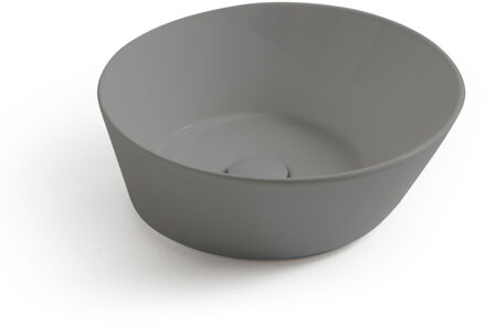 By Goof Waskom By Goof Mees Design Opbouw Wastafel Rond 42 cm Mat Grijs