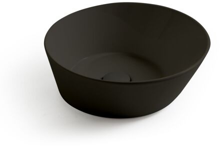 By Goof Waskom By Goof Mees Design Opbouw Wastafel Rond 42 cm Mat Zwart