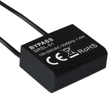 By-pass - LED-dimmer - voor Zigbee-dimmer - IP20 Wit