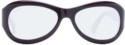 By3002s Ovale Zonnebril Donker Bruin - One Size