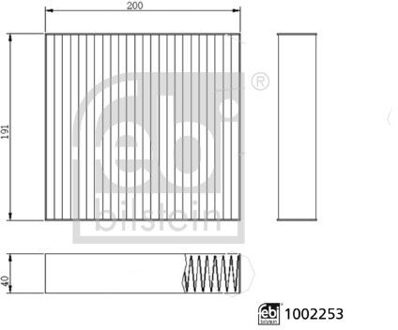 BYD Interieurfilter 1002253