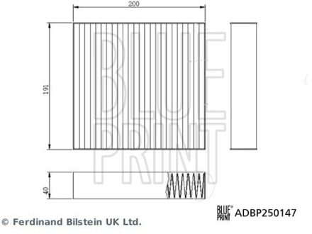 BYD Interieurfilter ADBP250147