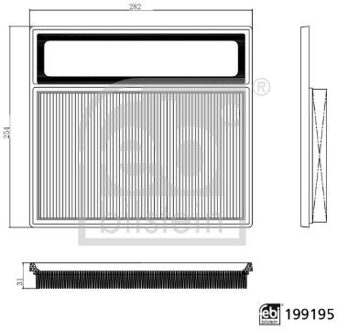 BYD Luchtfilter 199195