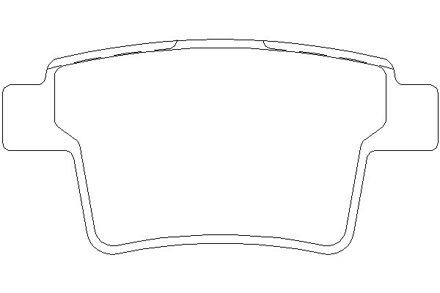 BYD Remblokken set 2426001