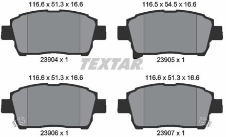 BYD Remblokkenset, schijfrem 2390401