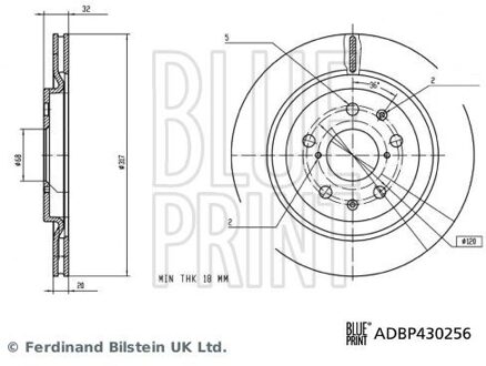 BYD Remschijf ADBP430256