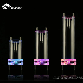 Bykski DDC Combo Pump + Reservoir Combo Maximum Flow Lift 3 Meters 300L/H Cylinder Water Tank Total Length 100/150/200mm 5v