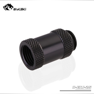 BYKSKI G1/4" (Extend 25mm) Female to Male interface Thread Straight Docking Seat Tube M to F Lengthen 25mm Accessories Fitting