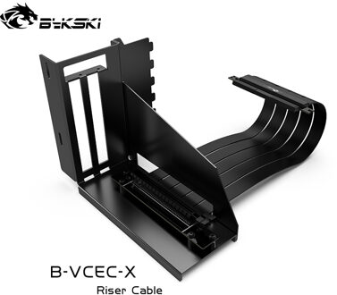 Bykski Grafische Kaart Gpu Houder Verticale Montage Kit, Beugel + 25Cm Extension Riser Kabel, PCIE3.0x16