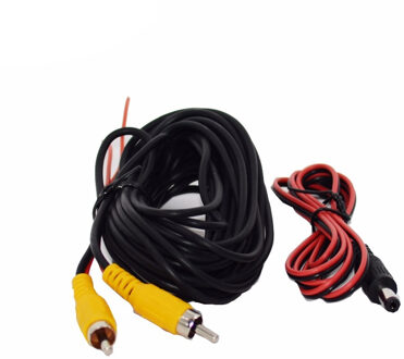 BYNCG RCA Video Kabel Voor Parkeer Achteruitkijkspiegel Achteruitrijcamera Camera Aansluiten Monitor DVD Trigger Kabel 6 M 12 M 15 M 20 M Optionele 10M