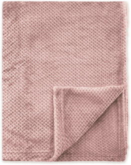 Byrklund Bedsprei Bubble Cuddle - Oud Roze - 130x160cm Van Byrklund Microvezel - Dekbed-Discounter.nl