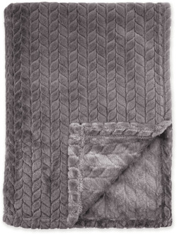 Byrklund Bedsprei Twill Touch - Antraciet - 150x200cm Van Byrklund Microvezel - Dekbed-Discounter.nl