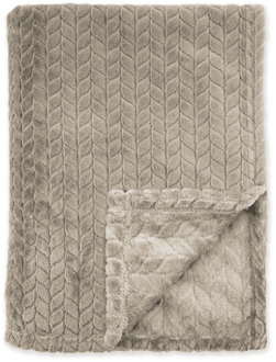 Byrklund Bedsprei Twill Touch - Taupe - 150x200cm Van Byrklund Microvezel - Dekbed-Discounter.nl