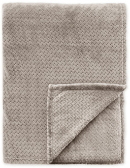 Byrklund Bedsprei V-Bone - Taupe - 130x160cm Van Byrklund Microvezel - Dekbed-Discounter.nl