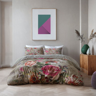 Byrklund Dekbedovertrek Rosy Hues - Lits-Jumeaux (240x220 Cm) - Microvezel - - Byrklund - Dekbed-Discounter.nl - 240 x 200/220 cm