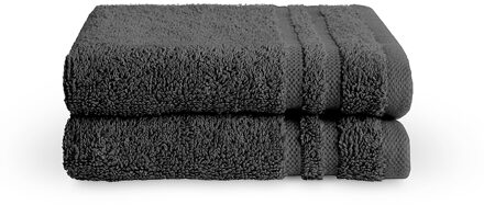 Byrklund Gastendoek 30x50 cm Antraciet - 6 stuks