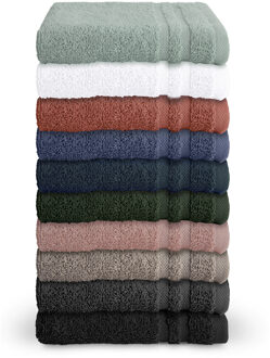 Byrklund Gastendoekje 30 x 50 cm - per 2 verpakt - 450 gr/m2 - in 10 kleuren verkrijgbaar-Zwart - 30x50 cm